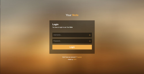  صورة للمشروع موقع your note