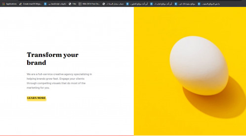  صورة للمشروع Sunnyside Website