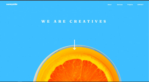  صورة للمشروع Sunnyside Website