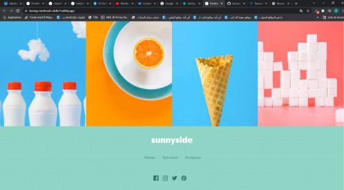  صورة للمشروع Sunnyside Website