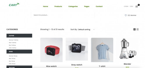  صورة للمشروع موقع تسوق الكتروني E-commerce