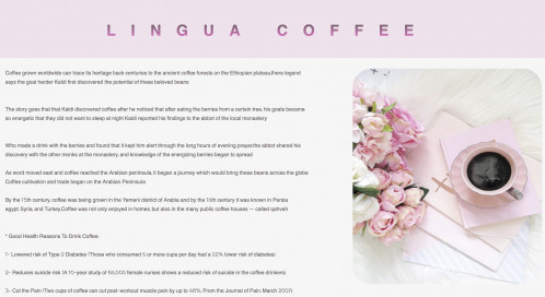  صورة للمشروع Coffee Lounge